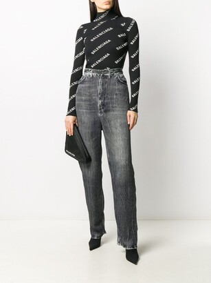 Balenciaga Baggy Fit Jeans - ShopStyle
